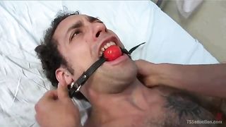 TS Nurse Domina Punishes Patient!