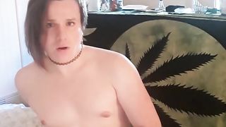 Super-Fucking-Hot Trans Dame Phoebe Blows A Load in Jerk Off Instructions and Converses Girl-Girl Lovemaking