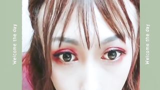 【王二信】母狗王二信玩鸡巴 自慰 女装大佬 摸奶视频 药娘 CD SISSY 人妖 伪娘