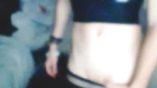 Leo-She-Males.Com - Platinum-Blonde UK Tgirl Displays Her Rosy Backdoor ponytails