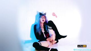 Chinese Sissy Crossdresser Ass-Fuck & Palms Free-For-All Jism