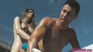 Trans stunner nails studs booty