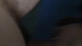 Crossdresser Annabell is face drilled and inhaled