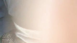 karenbabes uk tgirl hoists mini-skirt outdoors to display tights n wring her chisel