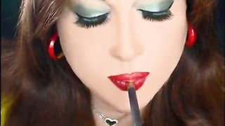 Smoking Transgender Lady Light Ups