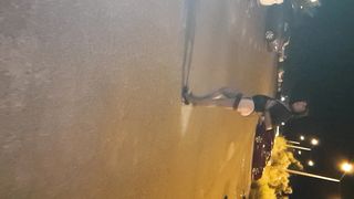 SONIA STEAMY NIGHT JOY ON STREET