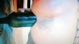 Macarena bottle inwards my arse