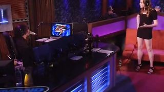 Bee the She-Creature rails the Sybian Saddle on The Howard Stern Showcase