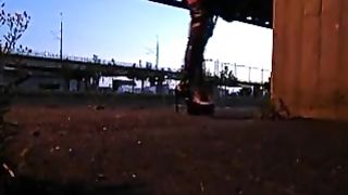 Sissy late night in an dangerous sphere