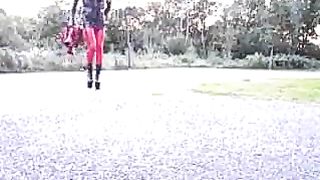 High High-Heeled Slippers