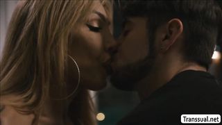 Transbabe Eva Paradis didnt hope her Son can screw so superb