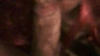 Fellating penis POINT OF VIEW