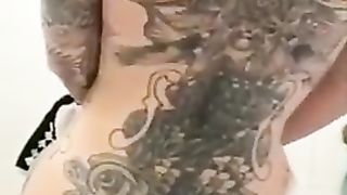 Tatted TRANSSEXUAL Rider