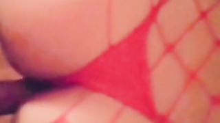 two penises in a row for a sissy and 1 internal cumshot