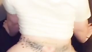 Huge Caboose Phat Ass White Girl Transsexual