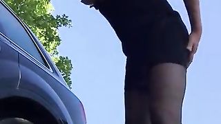 Vicky French Maid outdoor