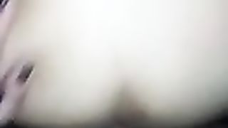 Transgirl poking rump