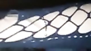 Transgirl poking rump