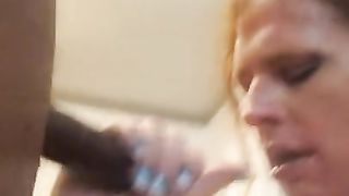 BIG BLACK COCK fellate by Chesty Transgender Princess