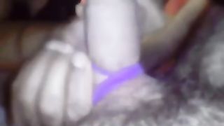 dark-hued crackwhore transgender princess destroys huge prick with its jaws