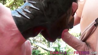 Insatiable Towheaded She-Male Luvs Anal Invasion Hump