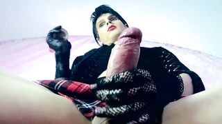 Tranny individual life cravings of studs and jizzes in glass and guzzles his nectar