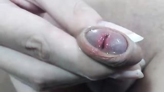 She is a timid trap with a highly lil clytorys fapping it spunk