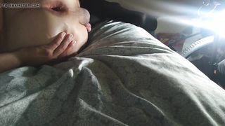 Assgasm, handsfree, asshol blinking, firm shag ample fake penis