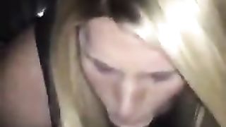 Jessica Jasmine fellating uber-cute BIG BLACK COCK