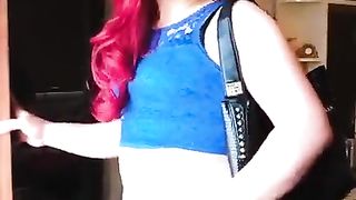 FetishEmmanuella movie trio - horny Red&Thigh High Footwear part two