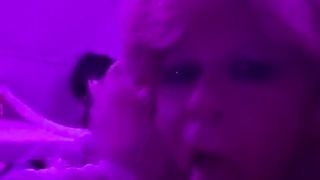 Traci works a massive mushroom head with her hatch