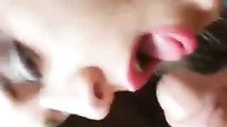 Pleasuring jizz-shotgun