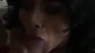 Crossdresser Blowing Uber-Cute Dinky nine