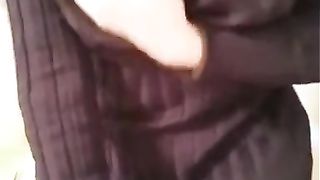 Crossdresser with jug kinks