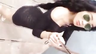 Pretty Transgirls Outdoors