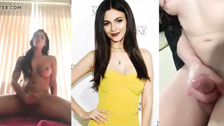 Victoria Justice - T-Model Jerk Off Instructions