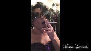 Marilyn Smokes Her VS Menthol 120s For You