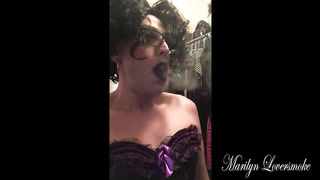 Marilyn Smokes Her VS Menthol 120s For You