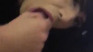 Crossdresser Gargling Uber-Cute Manhood 16