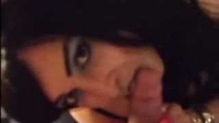 t-model deep-throat job