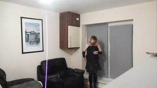 crossdressing in spandex and leather