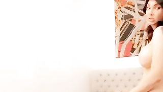 Arab T-Girl Maya Ravages BIG BLACK COCK