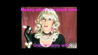 Grannie she-male wifey