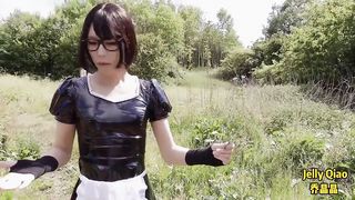 She-Creature restrain bondage intercourse