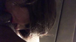 Dark-Hued Pipe Bitch April Hard-On Like a Supreme Lil' Ho