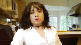 being fem and spunking in my coffee