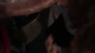 Jersey City Transsexual Deep Throats in an Alley