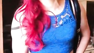 FetishEmmanuella flick three - Nasty Red&Thigh High Shoes part two