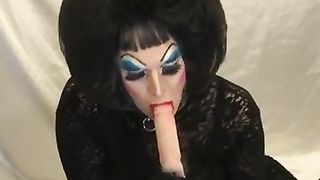 Mighty Make-Up Bi-Atch Bj's and Deep faceholes Faux-Cock