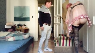 SISSY IS ALWAYS THIRSTY FOR MOIST SPEAR